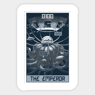 Robo Tarot: The Emperor Sticker